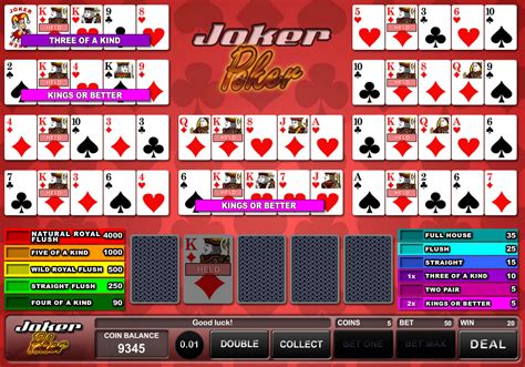 poker triple play joker gratuit en ligne